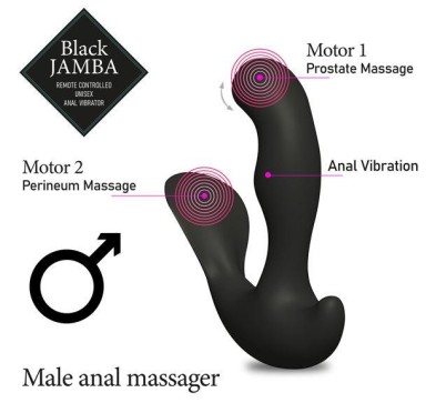 FeelzToys - Black Jamba Anal Vibrator